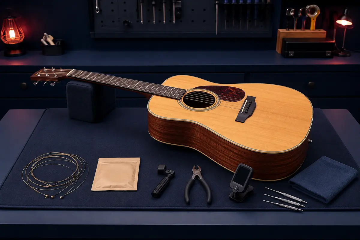 Düzenli gitar pratiği